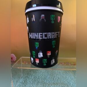 Minecraft Themed Black Cup 22 oz
